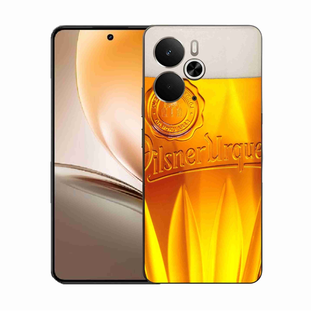 Gelový kryt mmCase na Realme 14 5G - pivo