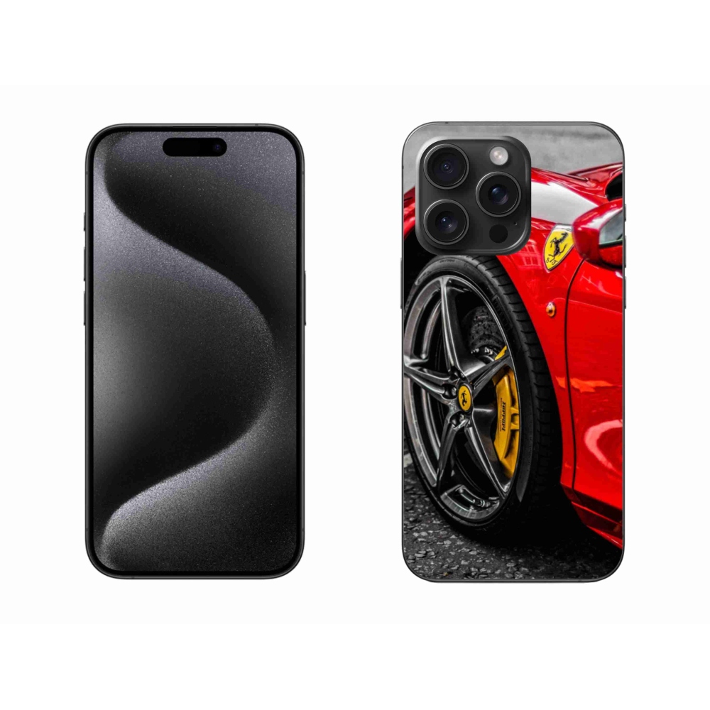 Gelový kryt mmCase na iPhone 15 Pro Max - auto 1