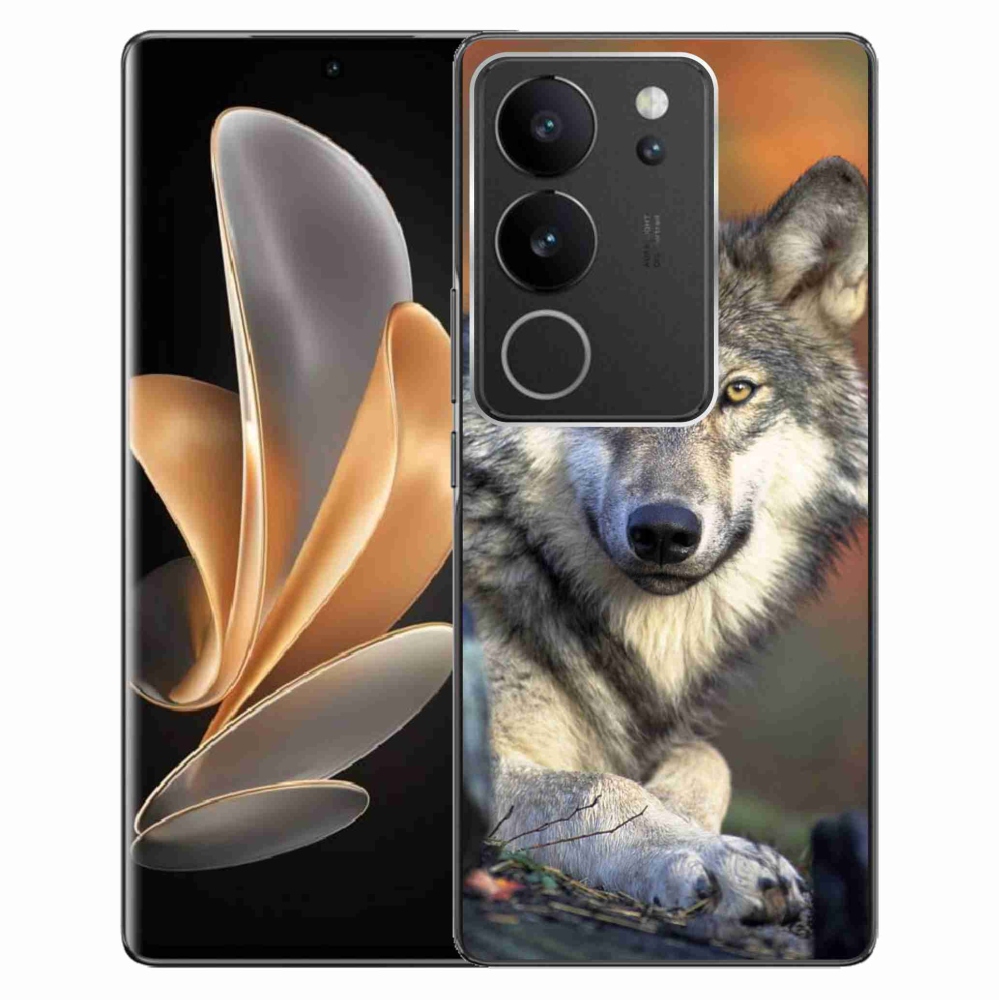 Gelový obal mmCase na Vivo V29 5G - vlk