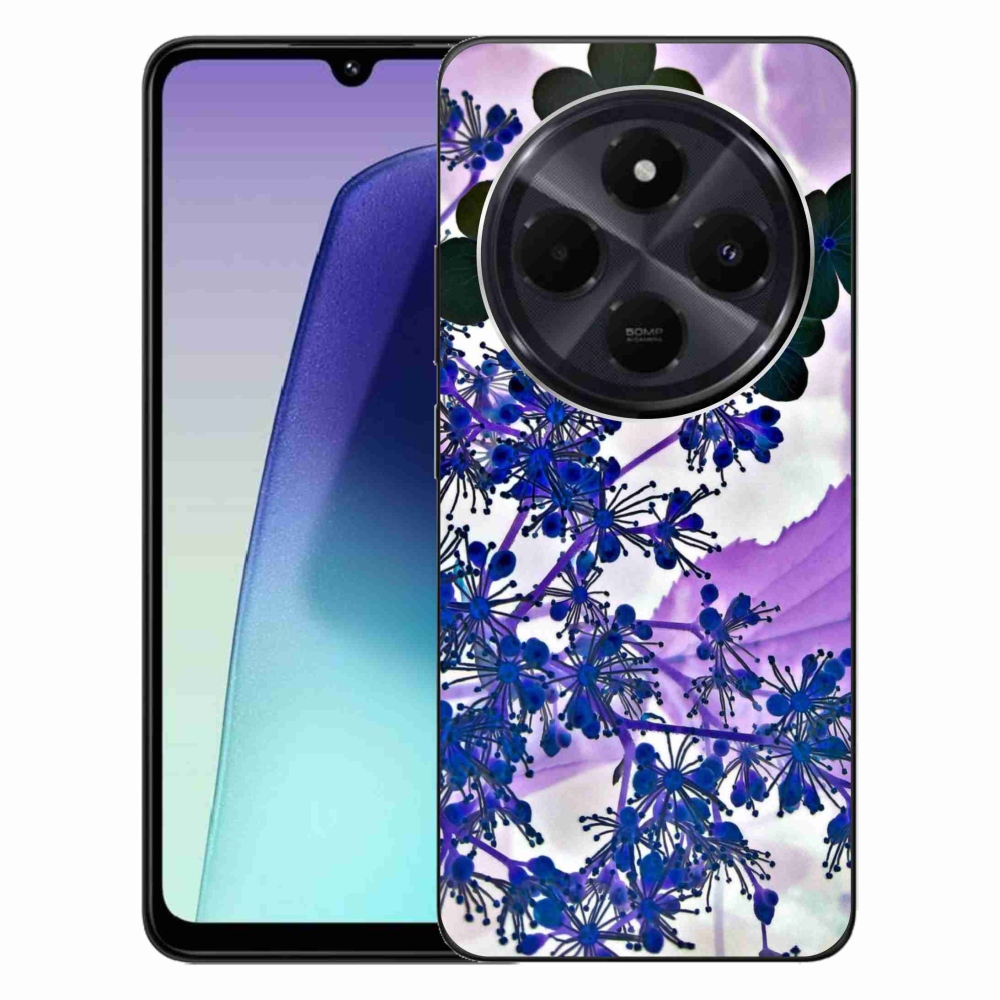 Gelový kryt mmCase na Xiaomi Redmi 14C/Poco C75 - květ hortenzie