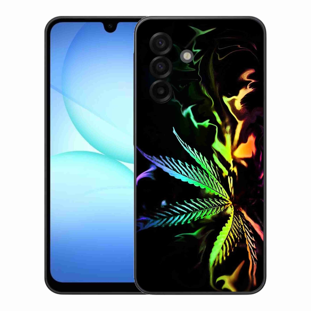 Gelový kryt mmCase na Samsung Galaxy A17 4G/5G - konopí 2