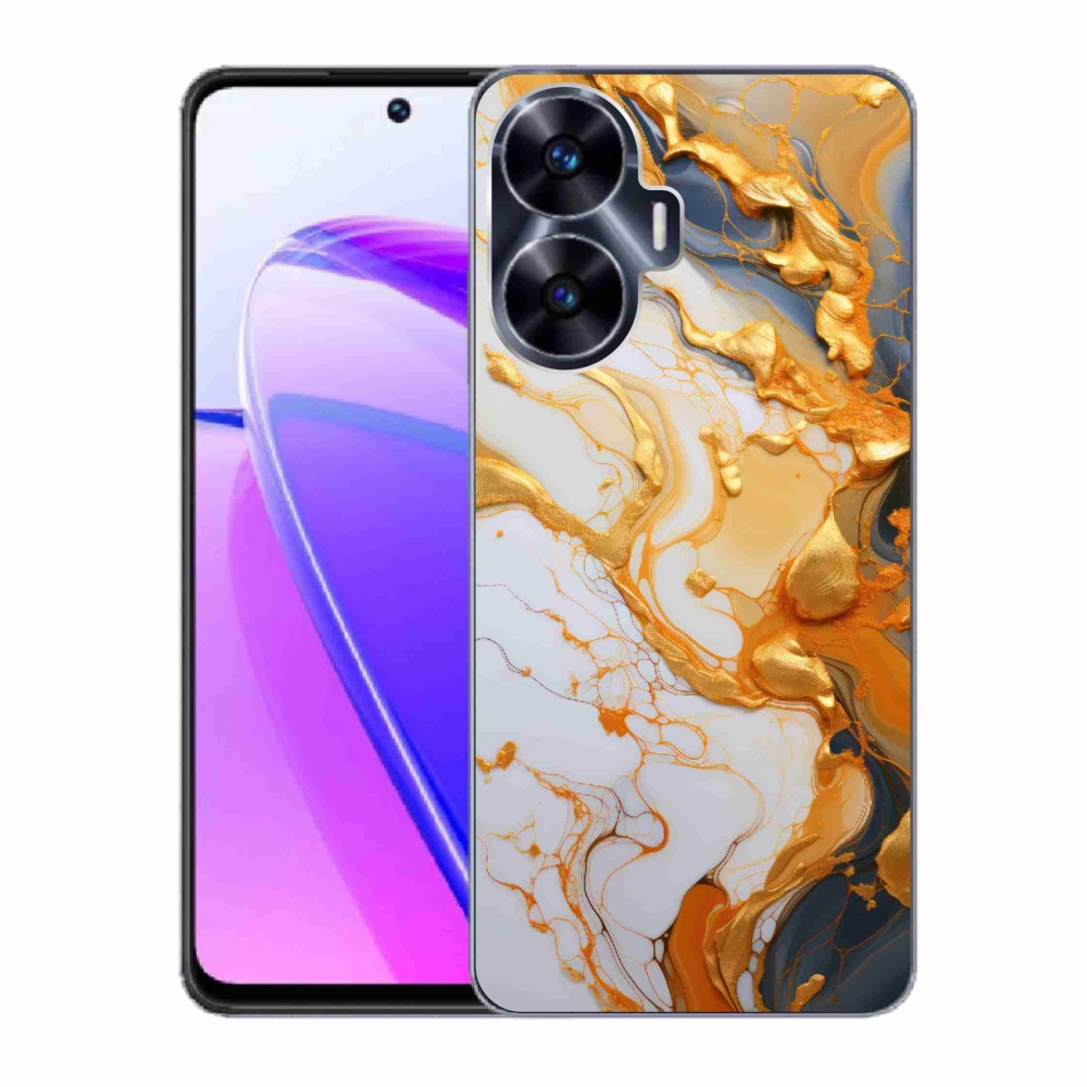 Gelový kryt mmCase na Realme C55 - abstraktní motiv 6