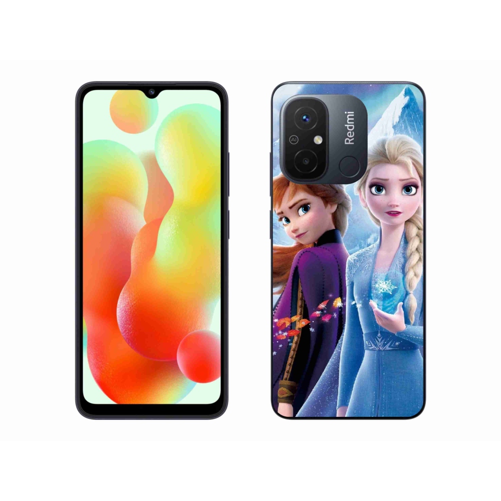 Gelový kryt mmCase na Xiaomi Redmi 12C - ledové království 3