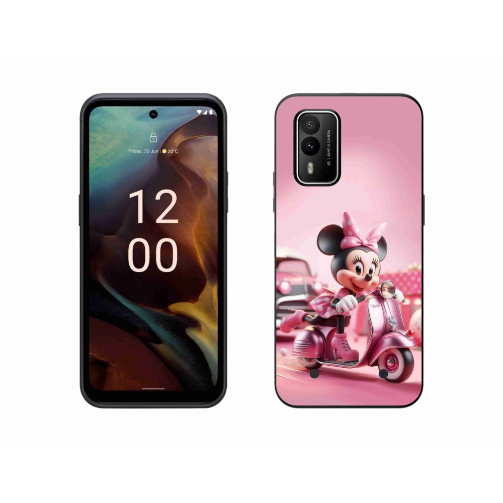 Gelový kryt mmCase na Nokia XR21 - minnie 1