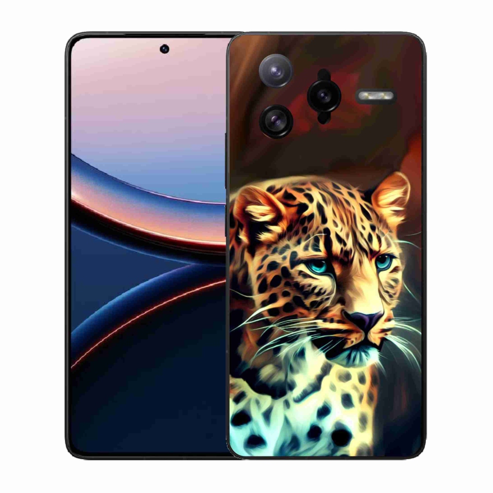 Gelový kryt mmCase na Xiaomi Poco F7 Ultra - leopard