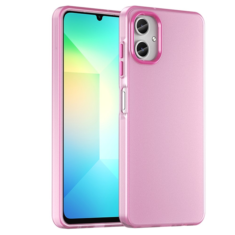 Candys matný gelový obal na Samsung Galaxy A06 4G - rose