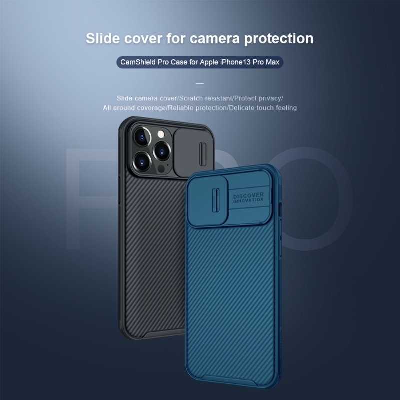 Nillkin CamShield PRO Zadní Kryt pro Apple iPhone 13 Pro Max Black