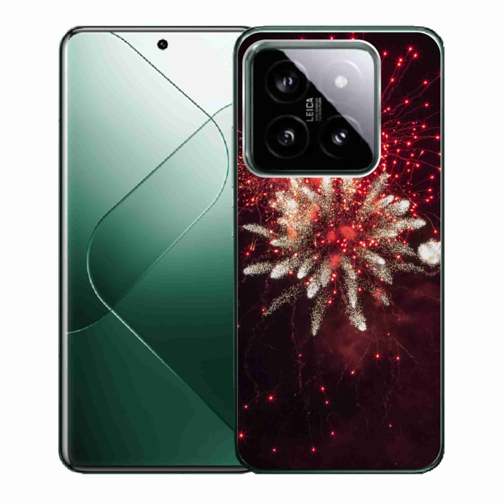 Gelový kryt mmCase na Xiaomi 14 - ohňostroj