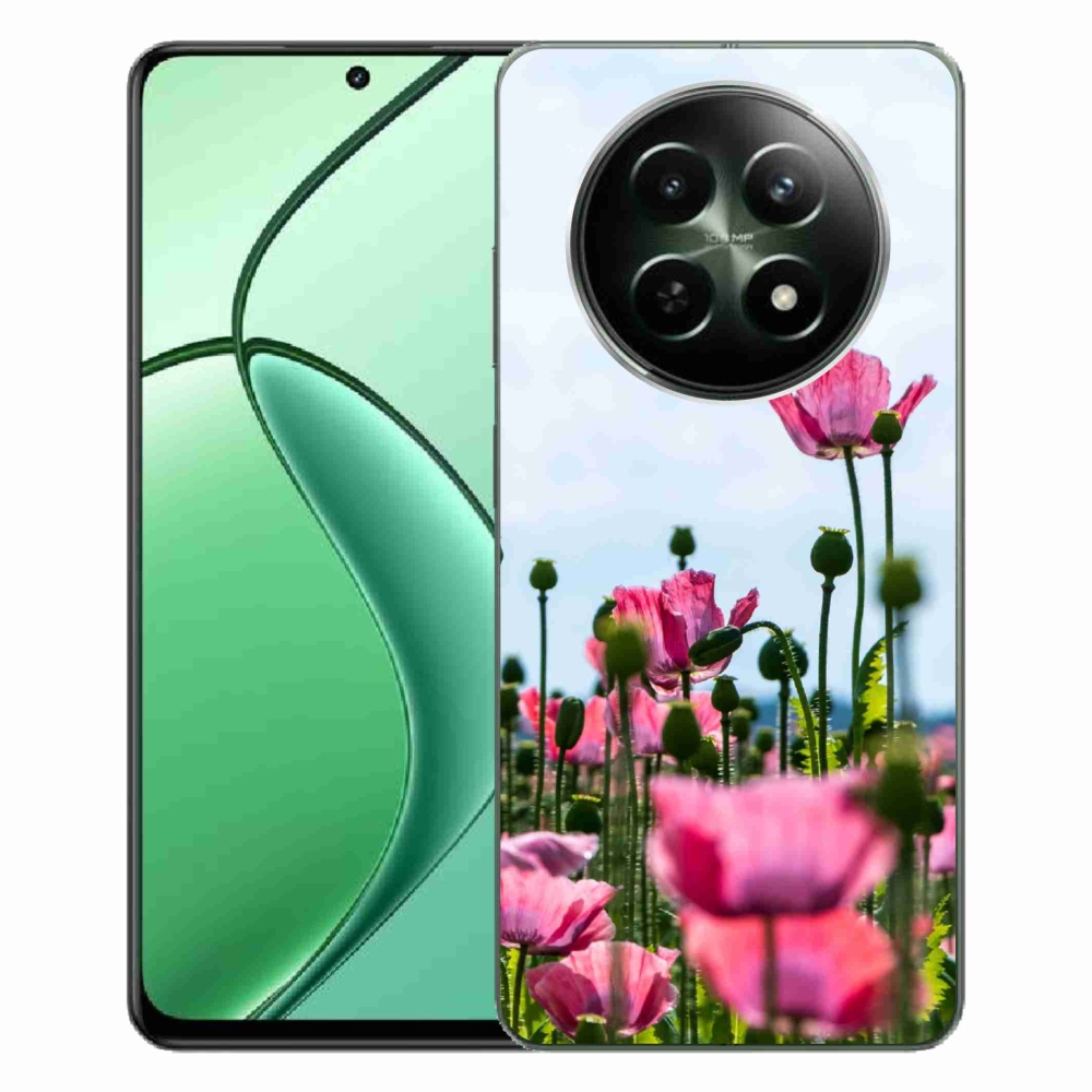 Gelový kryt mmCase na Realme 12 5G/12x 5G - vlčí mák
