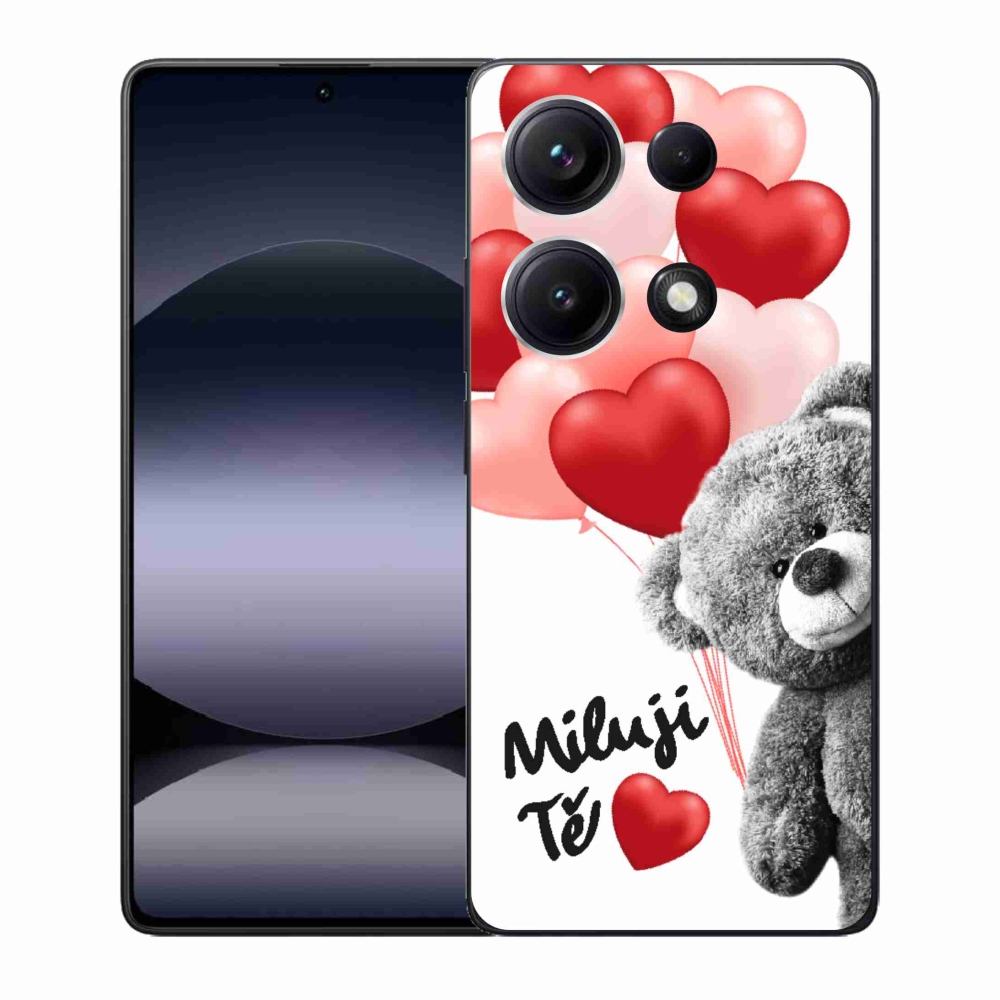 Gelový kryt mmCase na Xiaomi Redmi Note 14S - miluji Tě