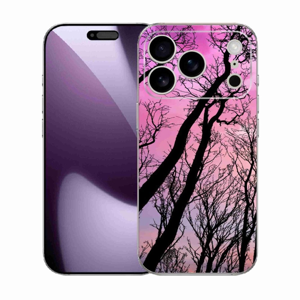 Gelový kryt mmCase na iPhone 17 Pro - opadané stromy
