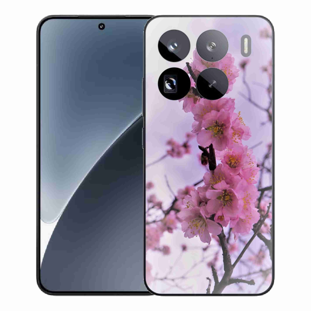 Gelový kryt mmCase na Xiaomi 15 Pro - květiny 7