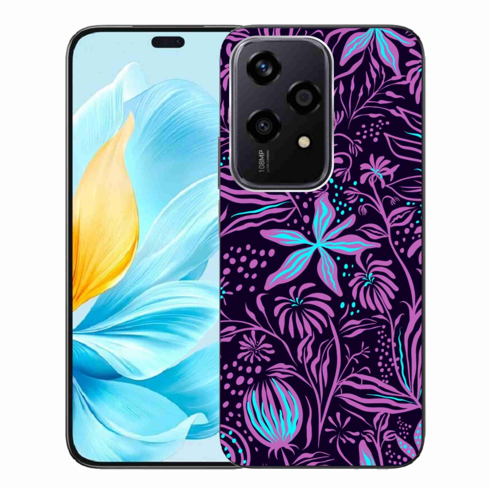 Gelový kryt mmCase na Honor 200 Lite 5G - květiny 2