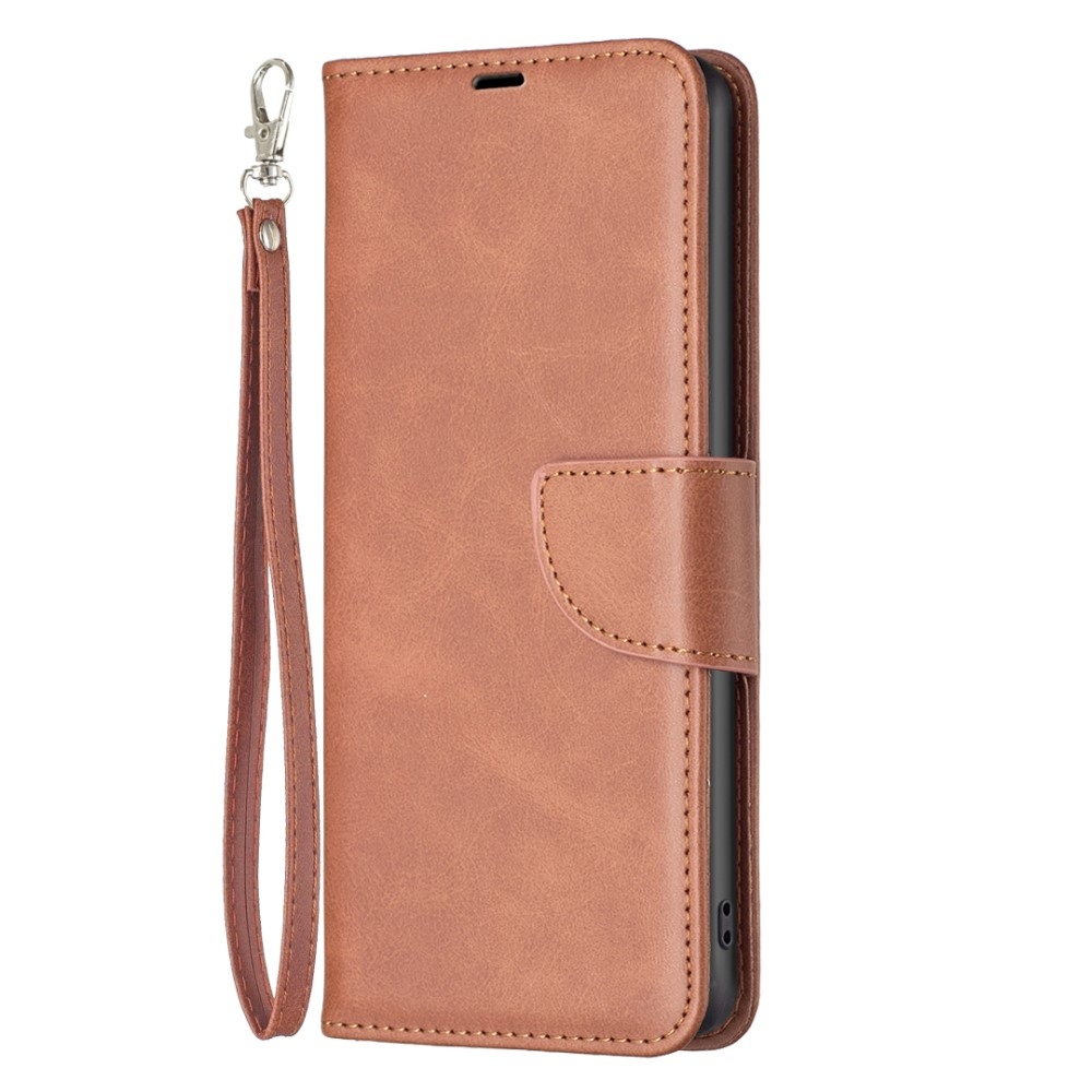 Case knížkové pouzdro na Samsung Galaxy S25+ - hnědé
