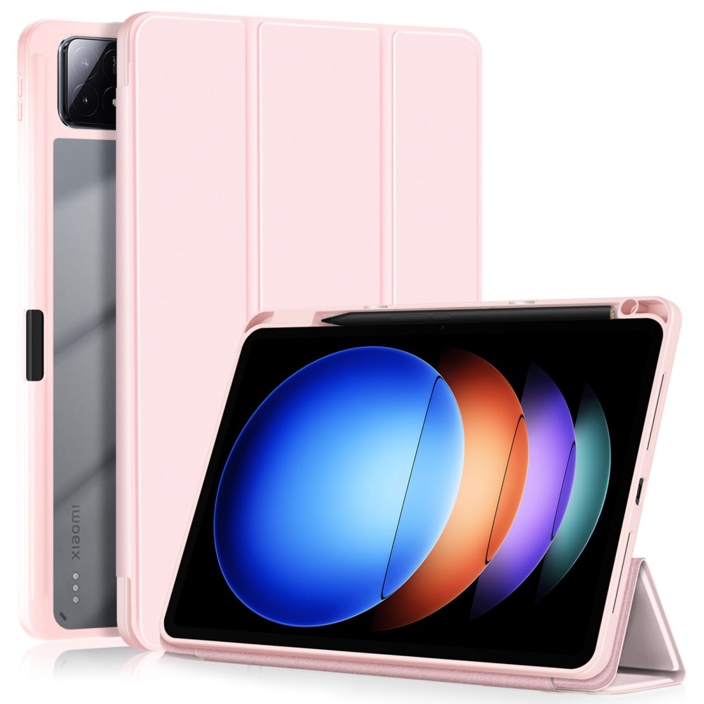 Case chytré zavírací pouzdro na tablet Xiaomi Pad 6S Pro - růžové
