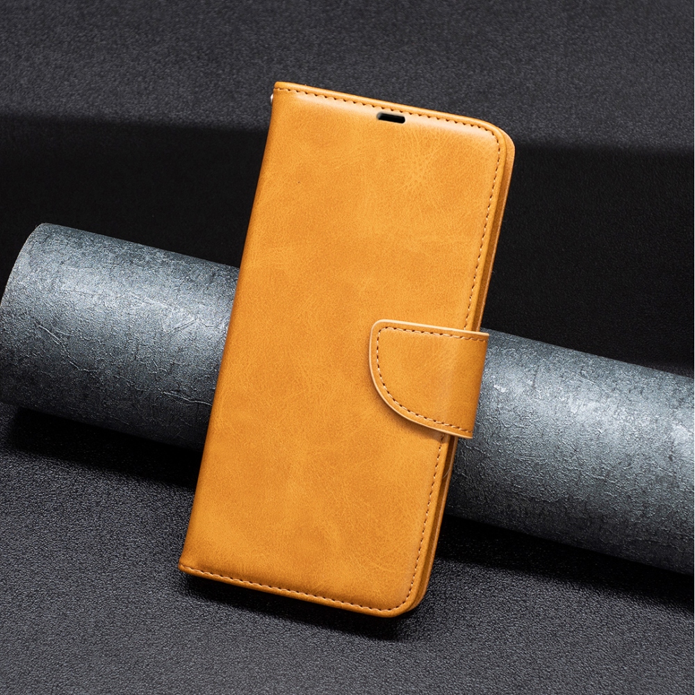Case knížkové pouzdro na Samsung Galaxy S25 FE - žluté