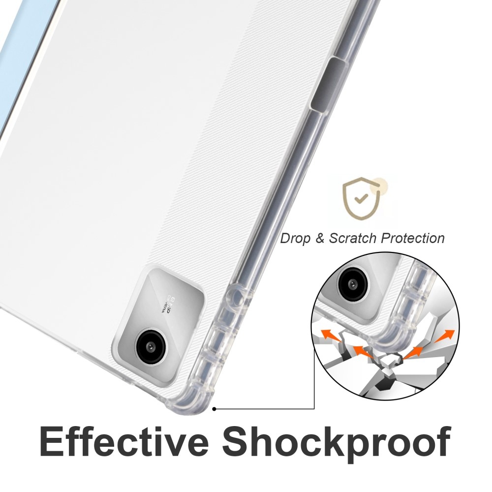 Case chytré zavírací pouzdro na Lenovo Tab M11/Tab K11 - světlemodré