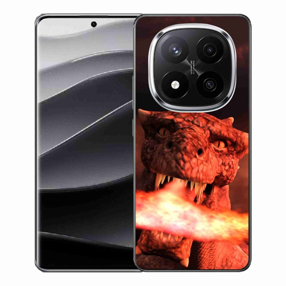 Gelový kryt mmCase na Xiaomi Redmi Note 14 Pro+ 5G - drak