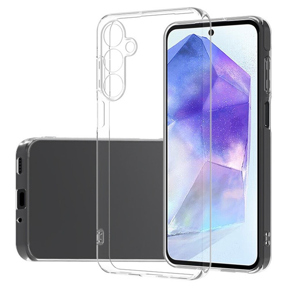 Průhledný gelový obal na Samsung Galaxy A16 4G/5G - průhledný