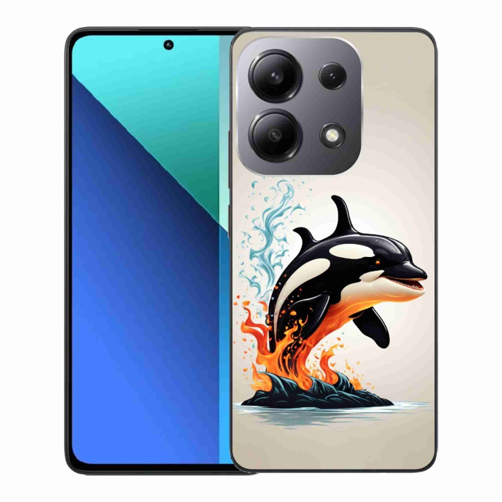 Gelový kryt mmCase na Xiaomi Redmi Note 13 - kosatka