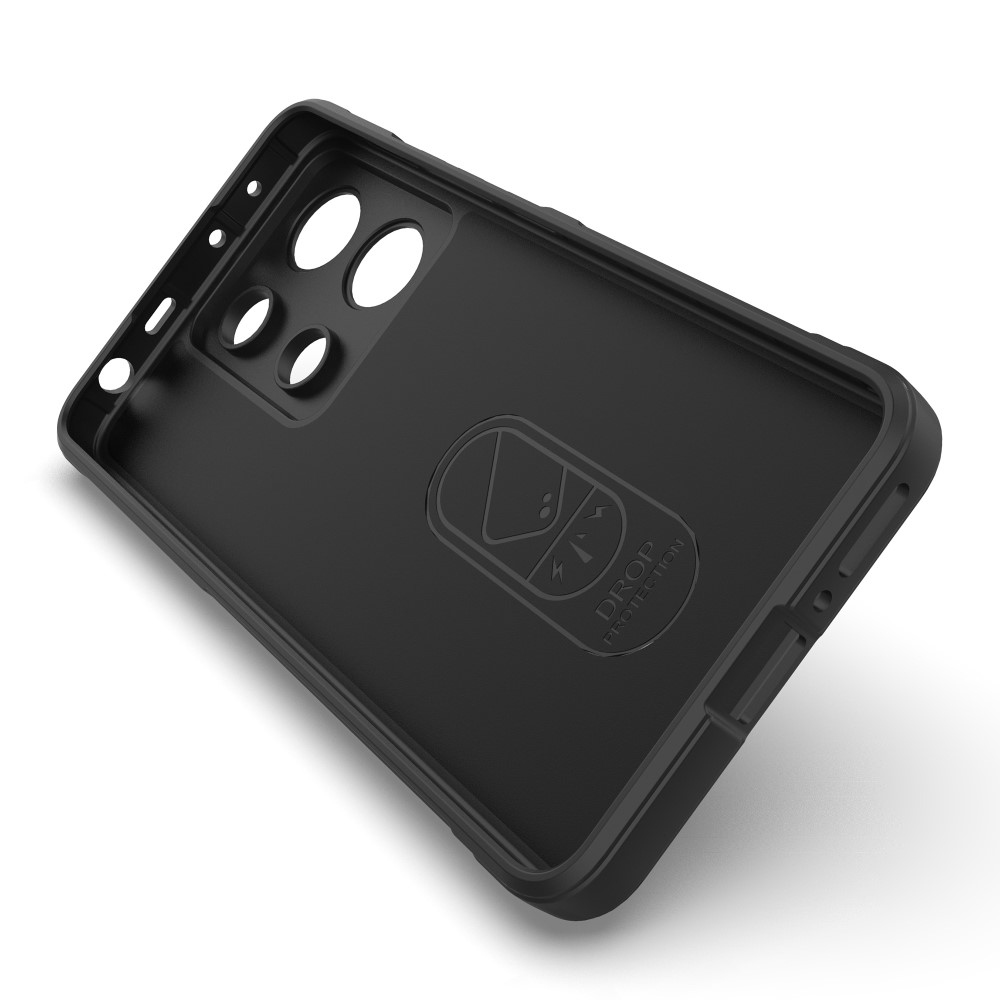 Rugg odolný gelový obal na Xiaomi Redmi Note 13 - černý