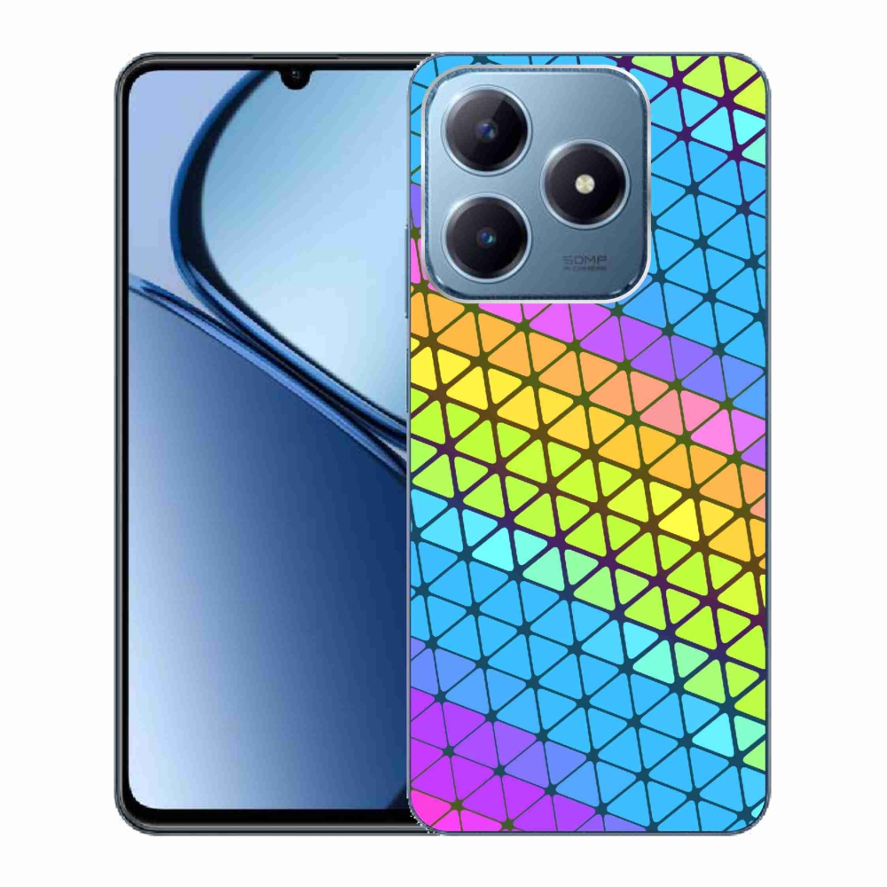 Gelový kryt mmCase na Realme C63 - abstraktní motiv 16