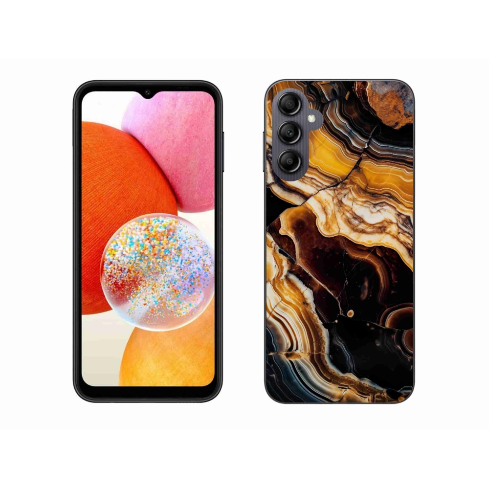 Gelový kryt mmCase na Samsung Galaxy A14 4G/5G - abstraktní motiv 26