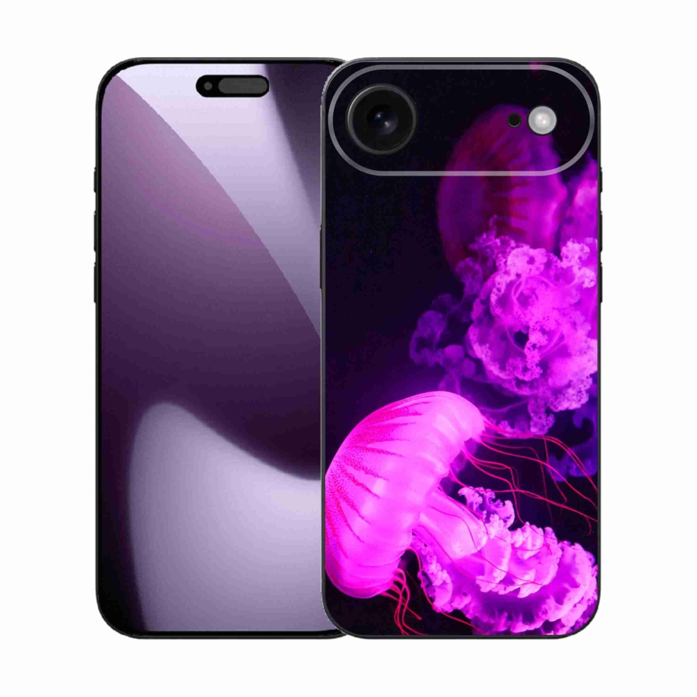 Gelový kryt mmCase na iPhone 17 Air - medúza 1
