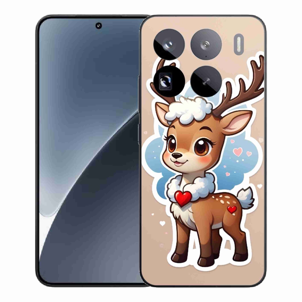 Gelový kryt mmCase na Xiaomi 15 Pro - kreslený sob
