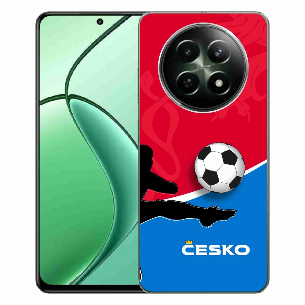 Gelový kryt mmCase na Realme 12 5G/12x 5G - fotbal Česko 2