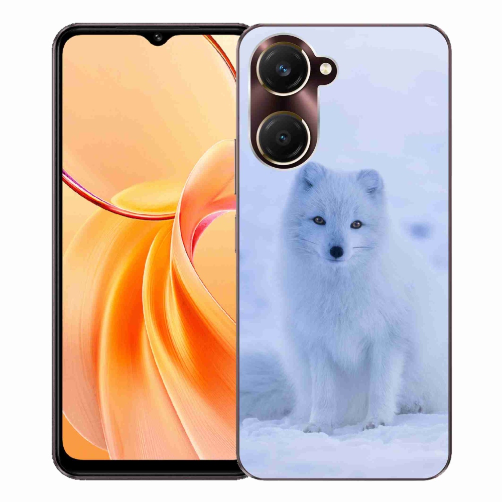 Gelový kryt mmCase na Vivo Y28s 5G - polární liška