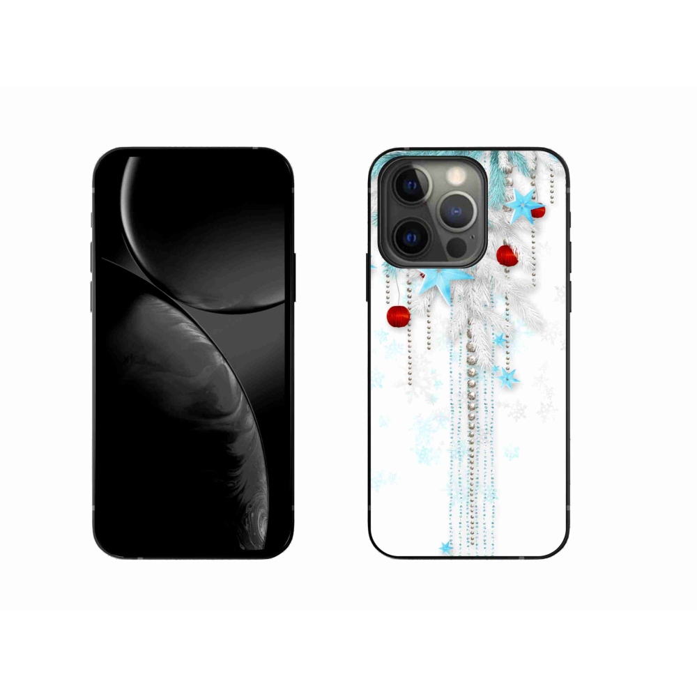 Gelový kryt mmCase na iPhone 13 Pro 6.1 - vánoční ozdoby