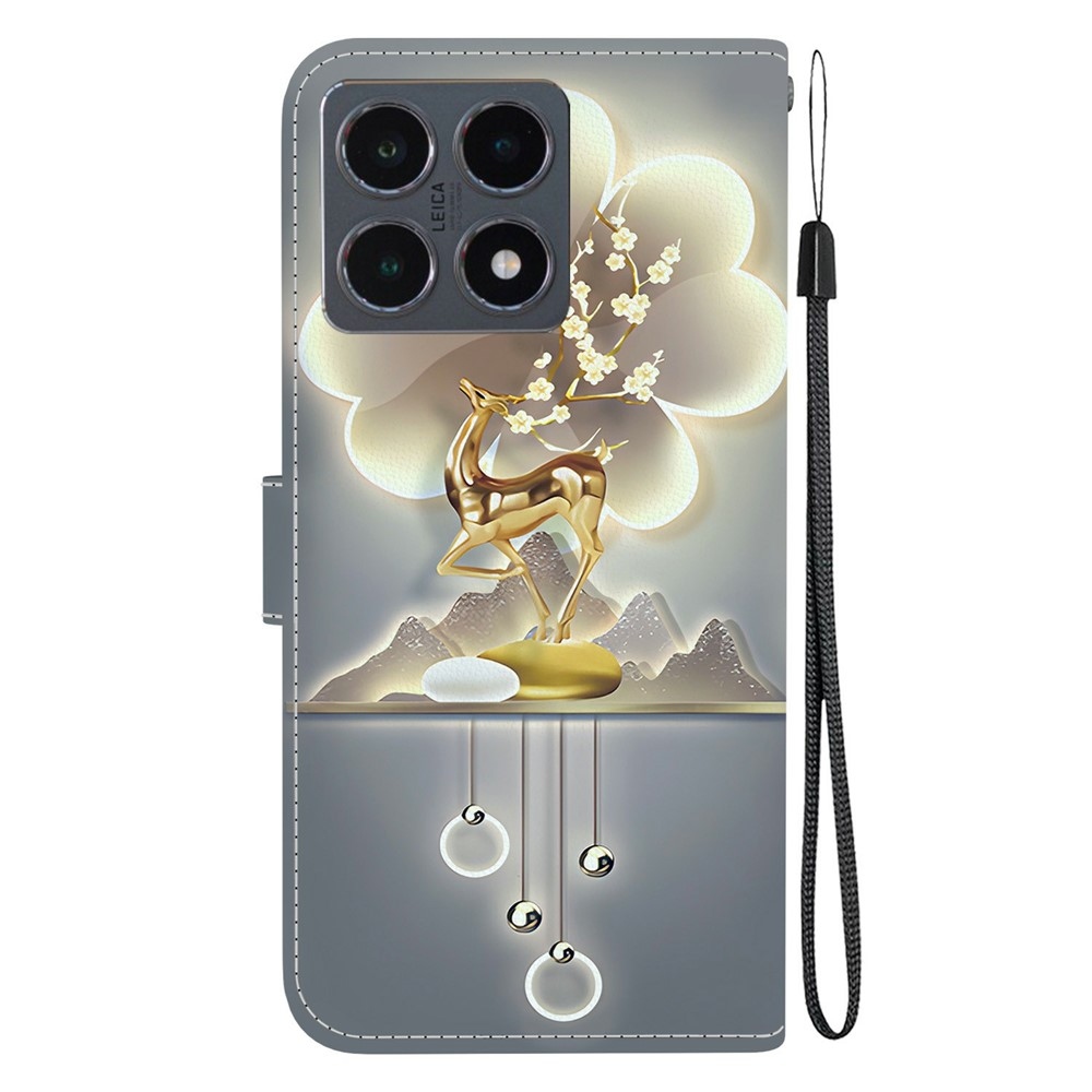 Versatile knížkové pouzdro na Xiaomi 15T - jelen sika