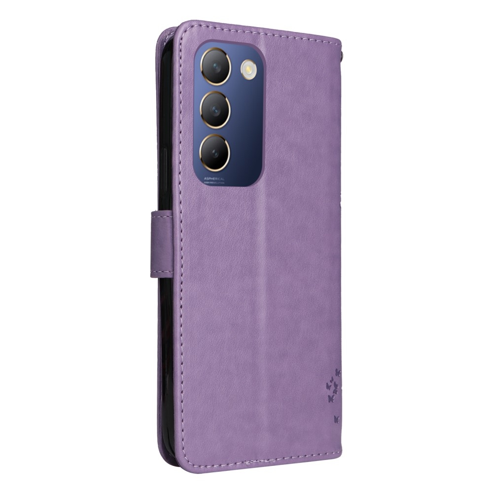 Tree knížkové pouzdro na Vivo V40 SE 4G/5G - světlefialové