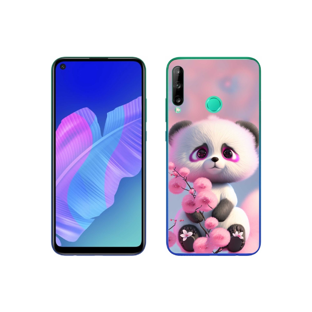 Gelový kryt mmCase na Huawei P40 Lite E - roztomilá panda 1