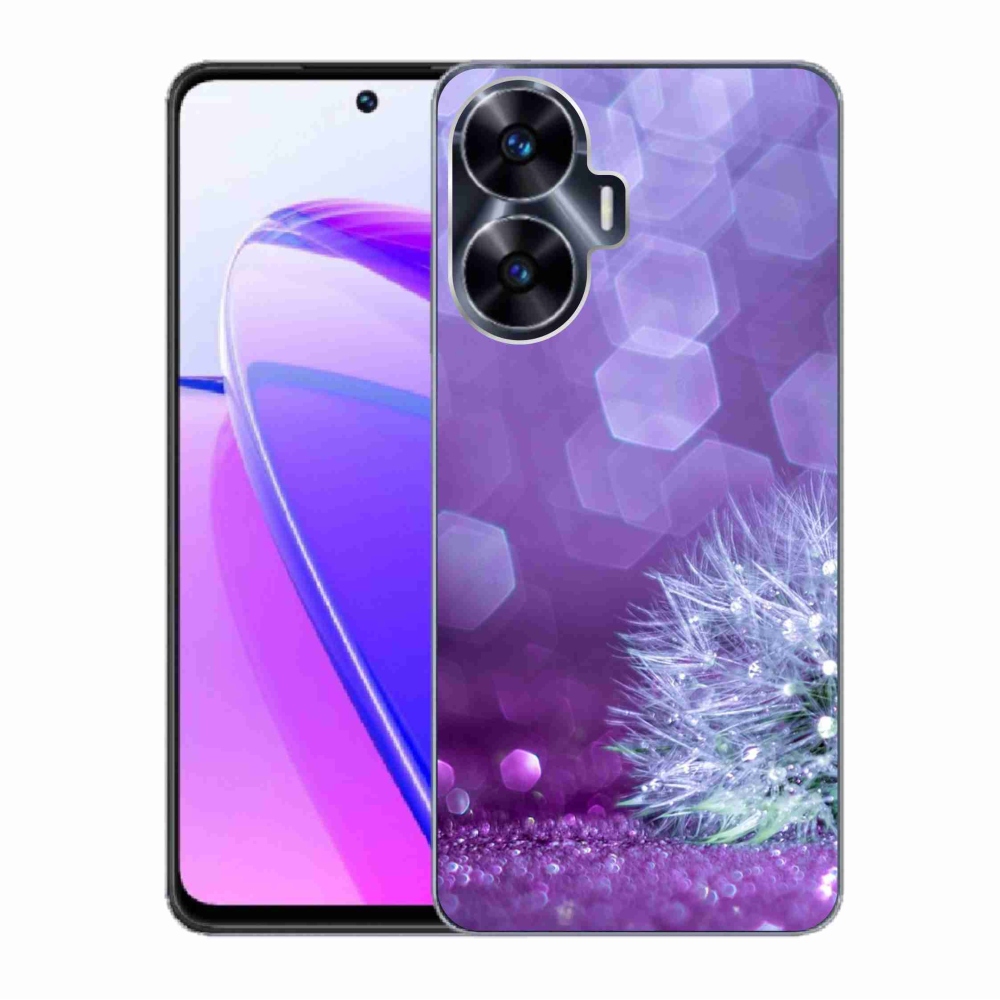 Gelový kryt mmCase na Realme C55 - odkvetlá pampeliška 2