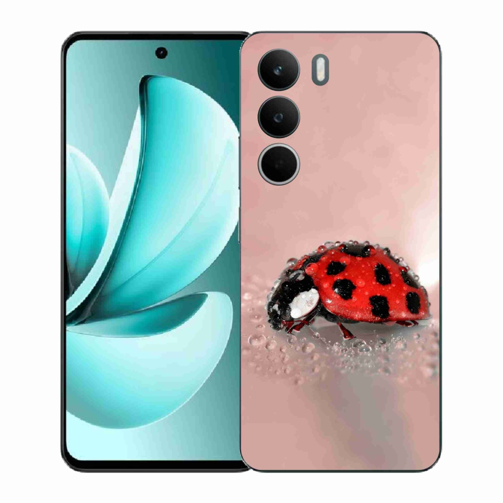 Gelový kryt mmCase na Realme C71 - beruška