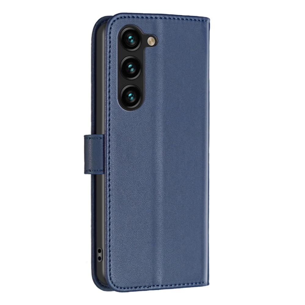 BNF knížkové pouzdro na Samsung Galaxy S24 - modré