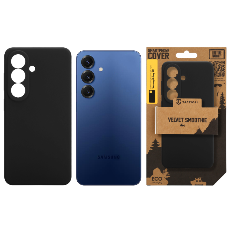 Tactical Velvet Smoothie Kryt pro Samsung Galaxy S26 Asphalt