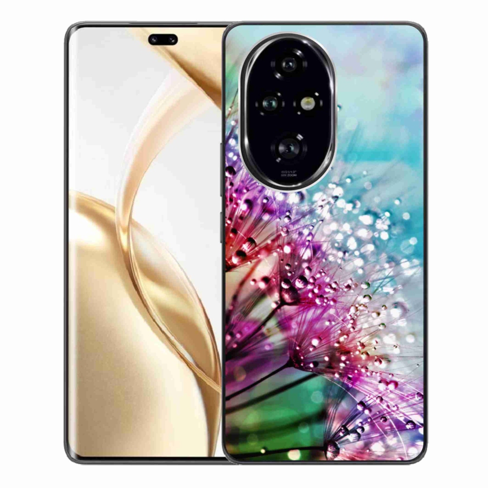 Gelový kryt mmCase na Honor 200 Pro 5G - barevné květy