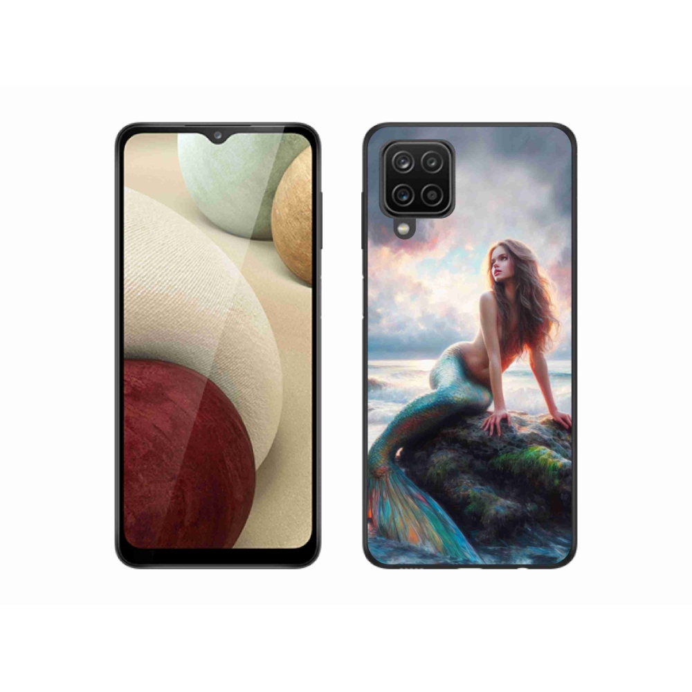 Gelový kryt mmCase na Samsung Galaxy A12 - mořská panna