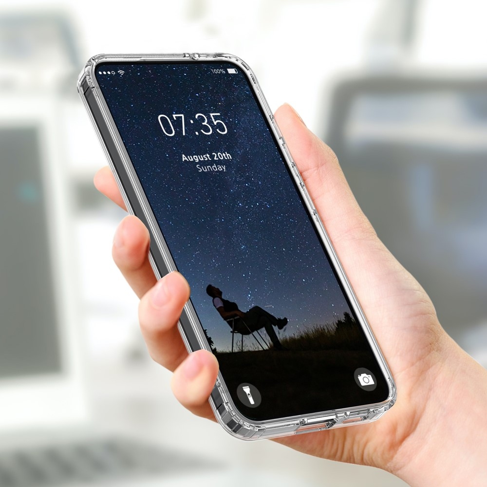 Gelový obal s podporou MagSafe na Samsung Galaxy S25+ - průhledný