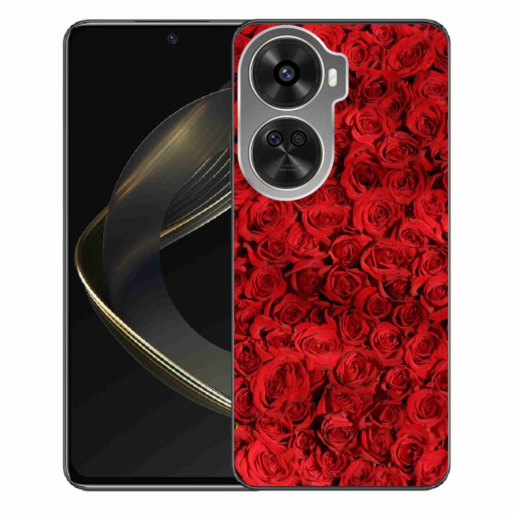 Gelový kryt mmCase na Huawei Nova 12 SE - růže