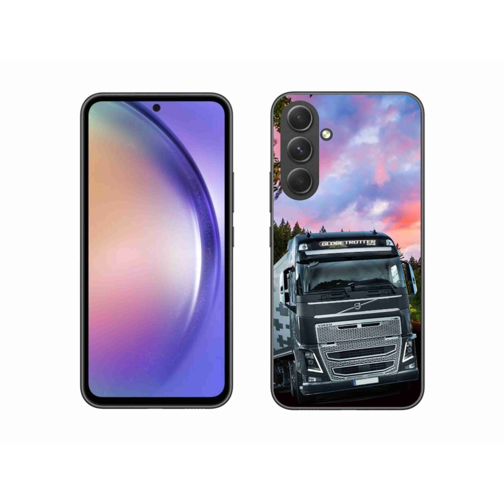 Gelový kryt mmCase na Samsung Galaxy A54 5G - kamion 2