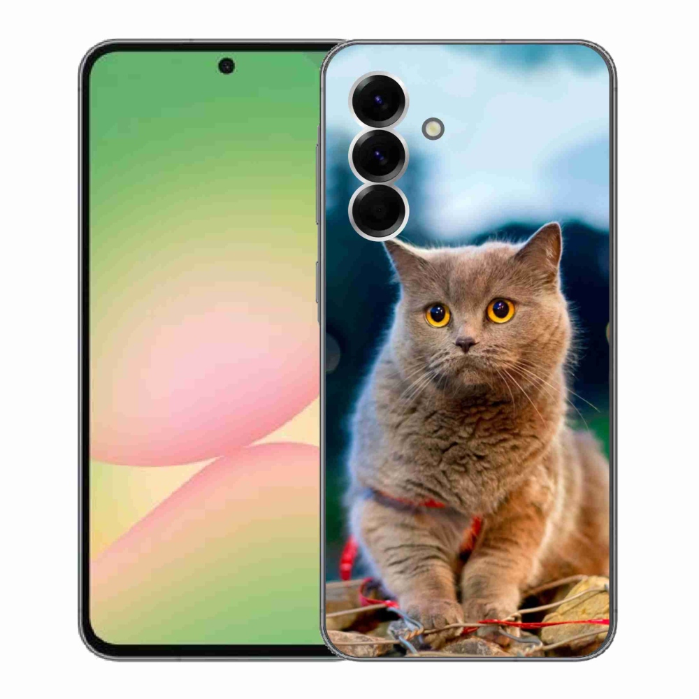 Gelový kryt mmCase na Samsung Galaxy A56 5G - britská modrá 2
