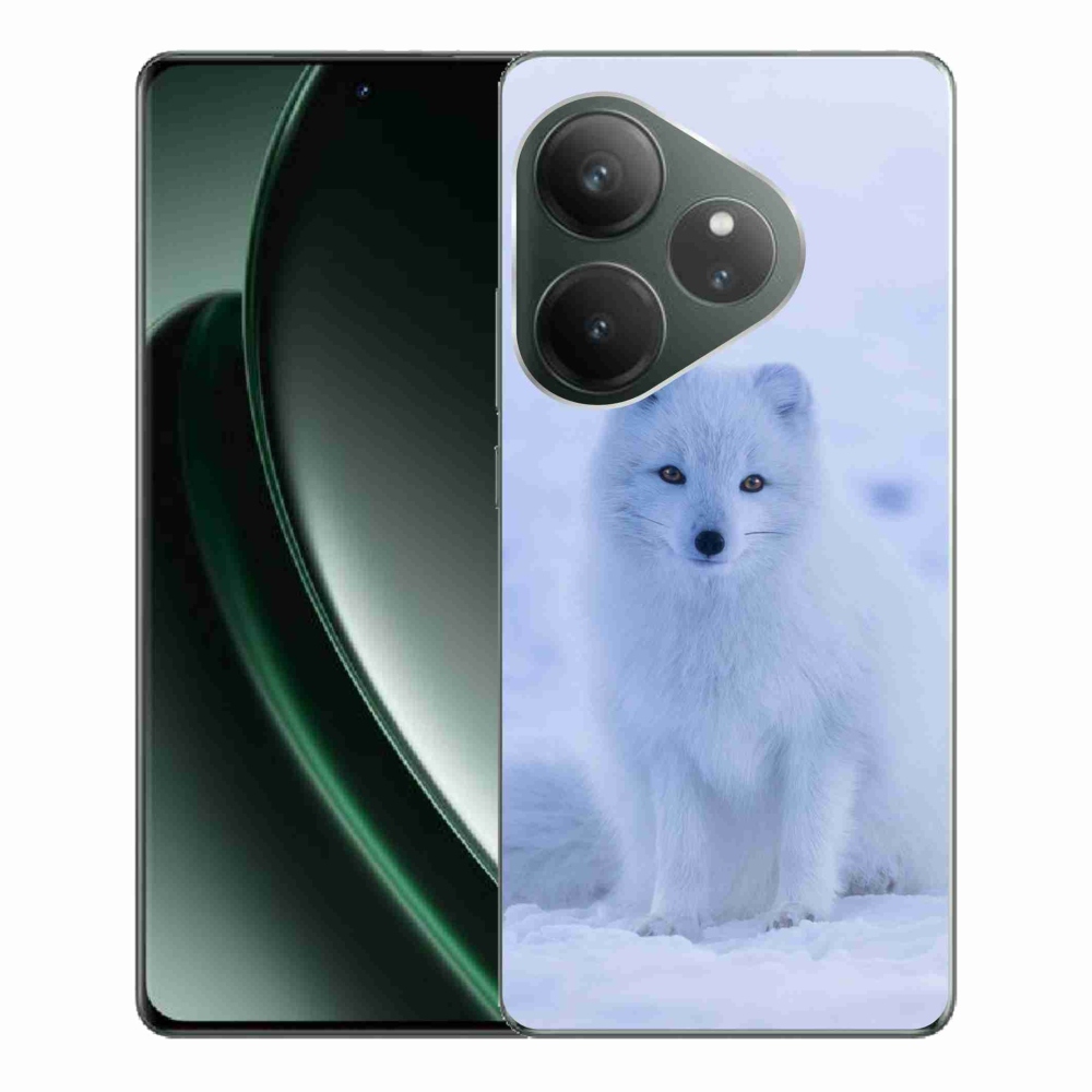 Gelový kryt mmCase na Realme GT 6 5G/GT 6T 5G - polární liška