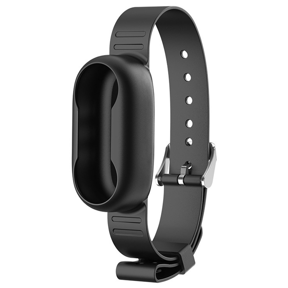 Silikonový ochranný obal s nastavitelným řemínkem pro Insta360 GO 3S - černý