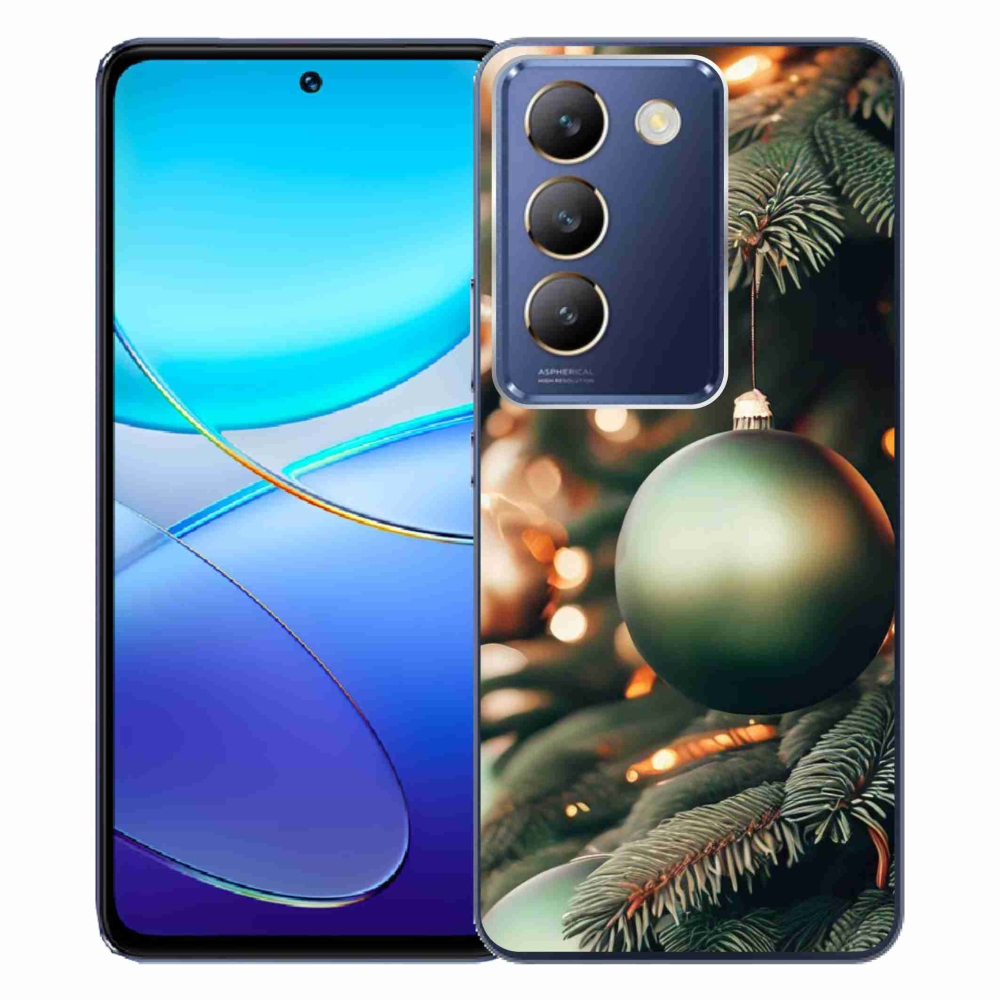Gelový kryt mmCase na Vivo V40 SE 4G/5G - vánoční ozdoby 1