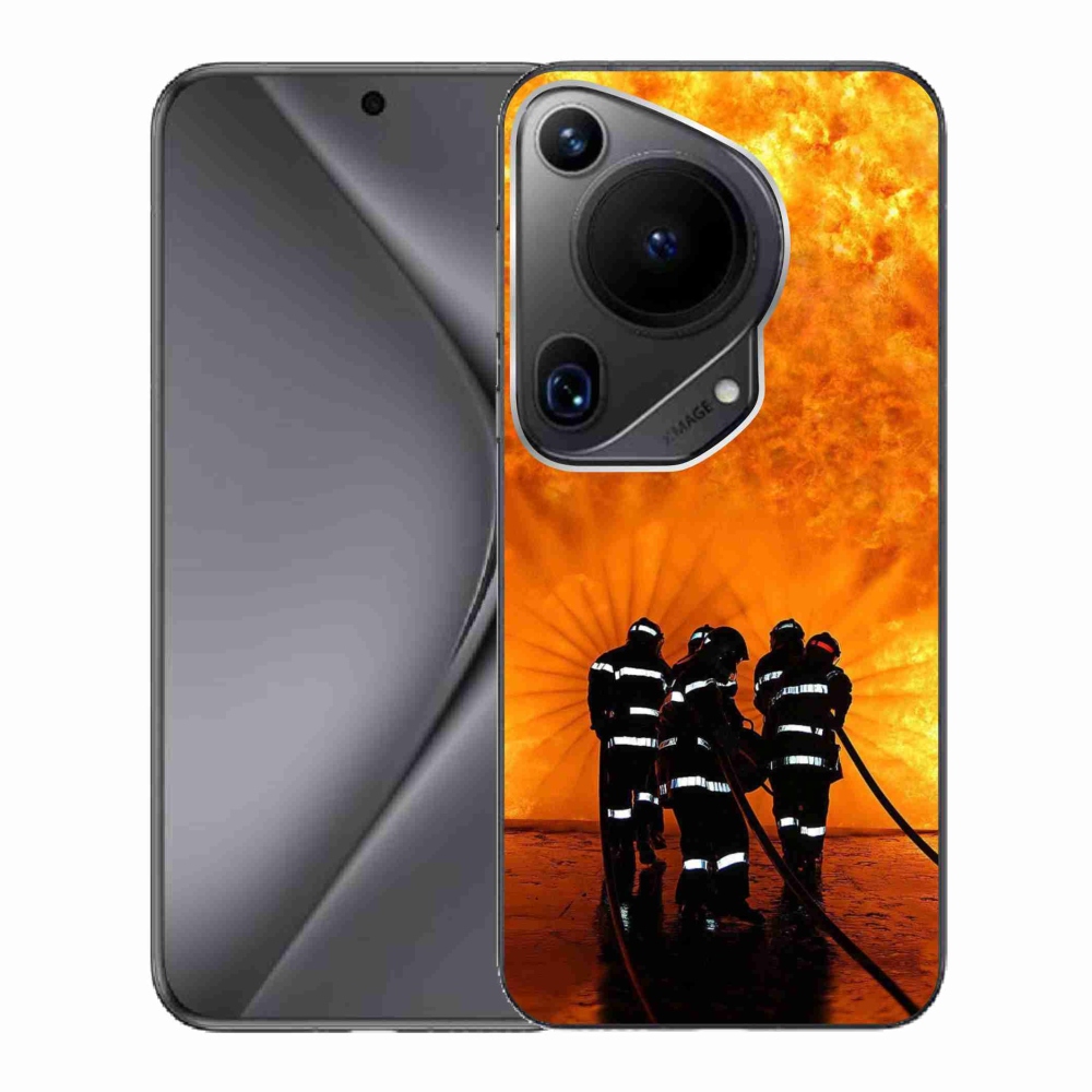 Gelový kryt mmCase na Huawei Pura 70 Ultra - požár
