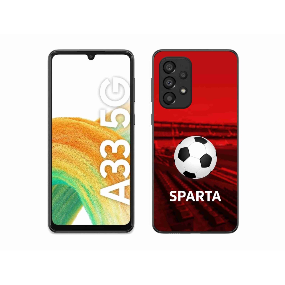 Gelový kryt mmCase na Samsung Galaxy A33 5G - sparta 1